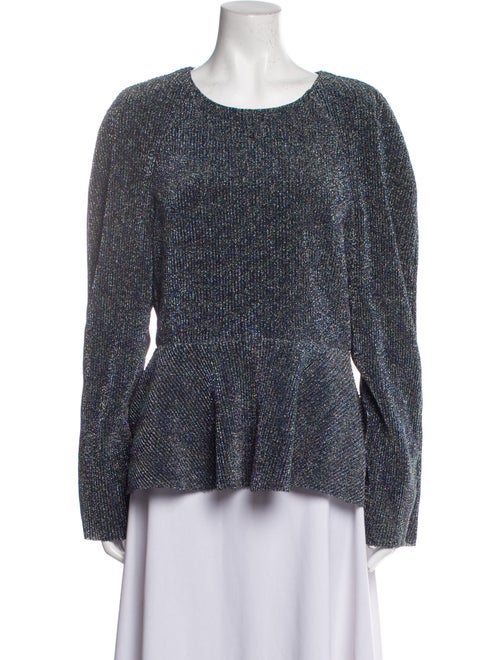 Stine Goya Scoop Neck Long Sleeve Blouse