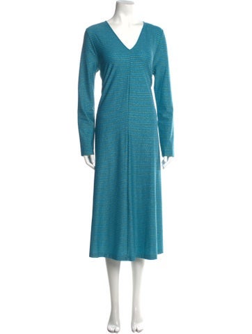 Stine Goya Dresses V-Neck Long Dress S