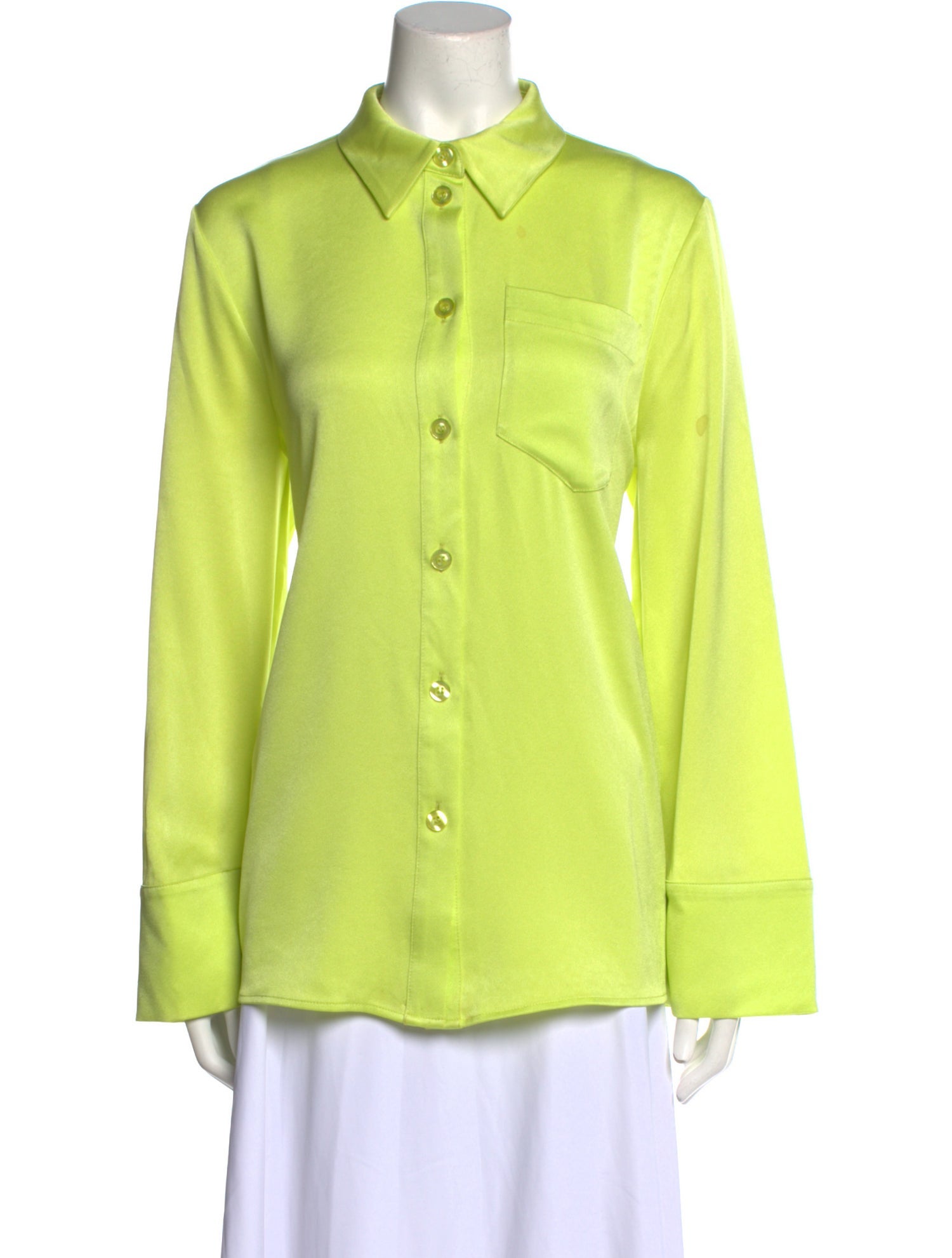 Stine Goya Long Sleeve Button-Up Top
