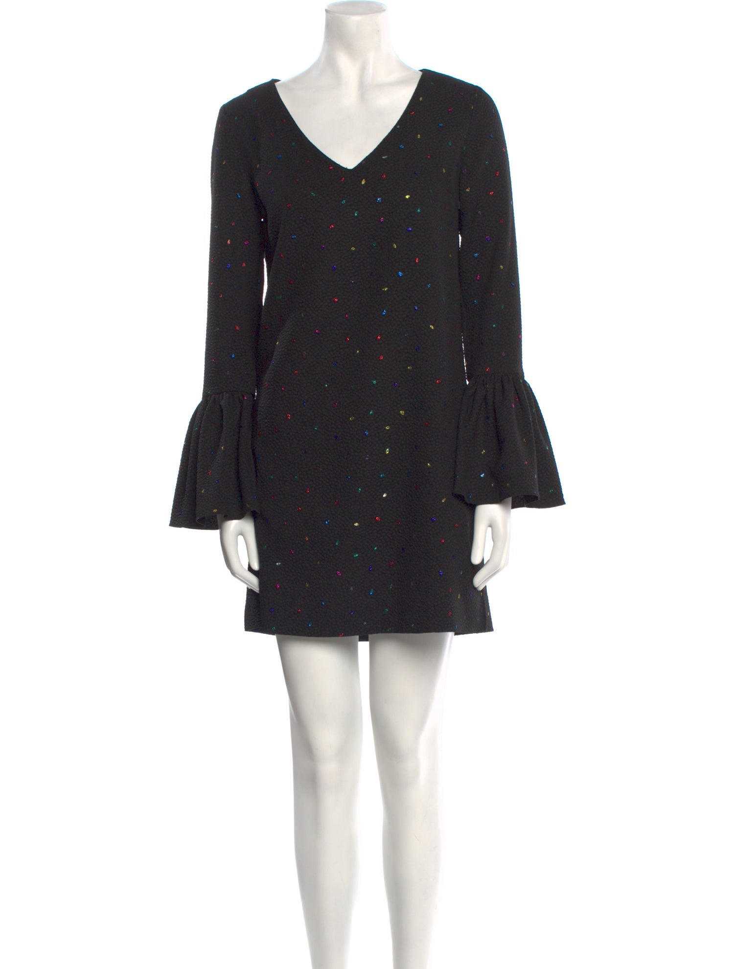 Stine Goya V-Neck Mini Dress