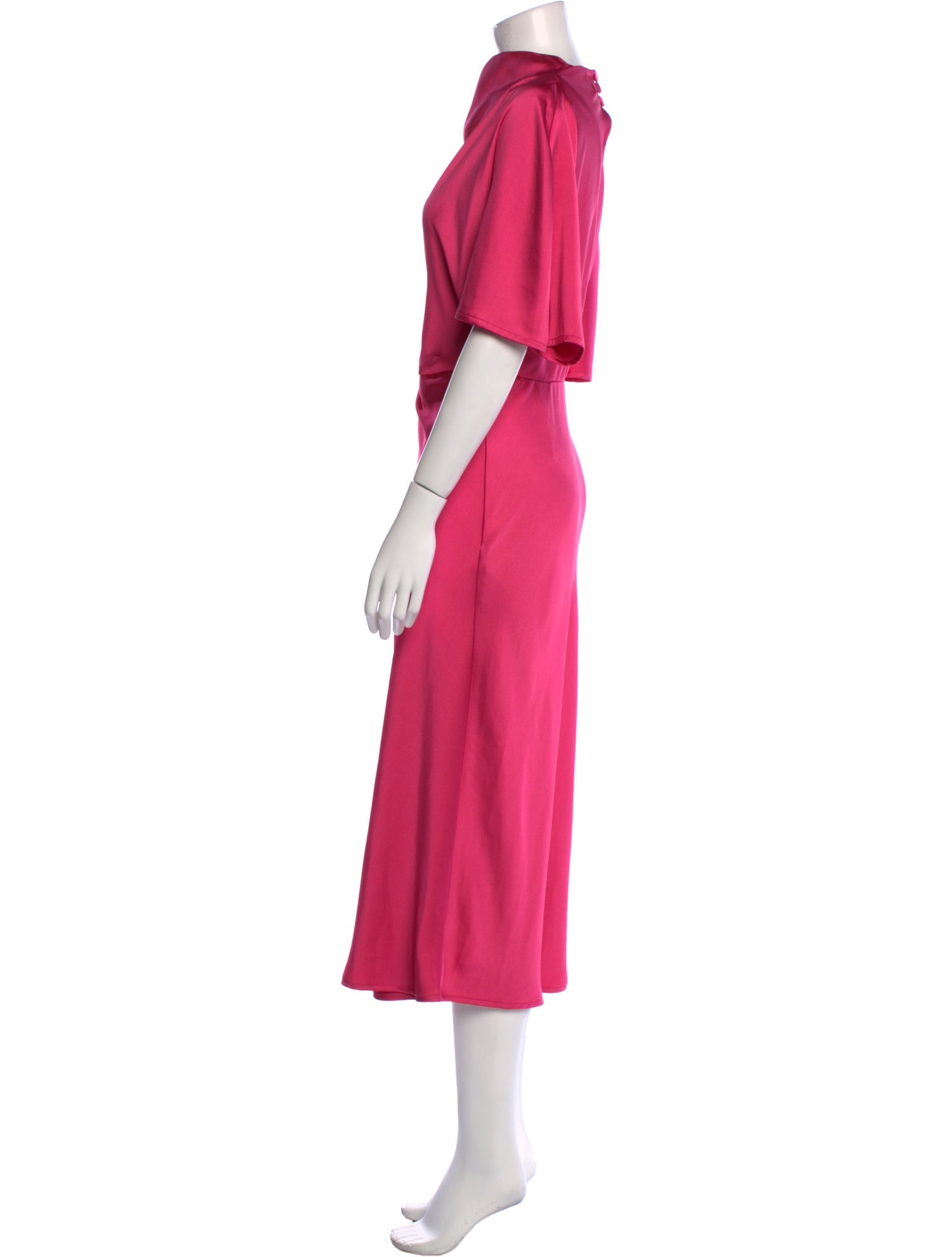 Stine Goya Mock Neck Long Dress