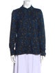 Stine Goya Printed Mock Neck Sweater