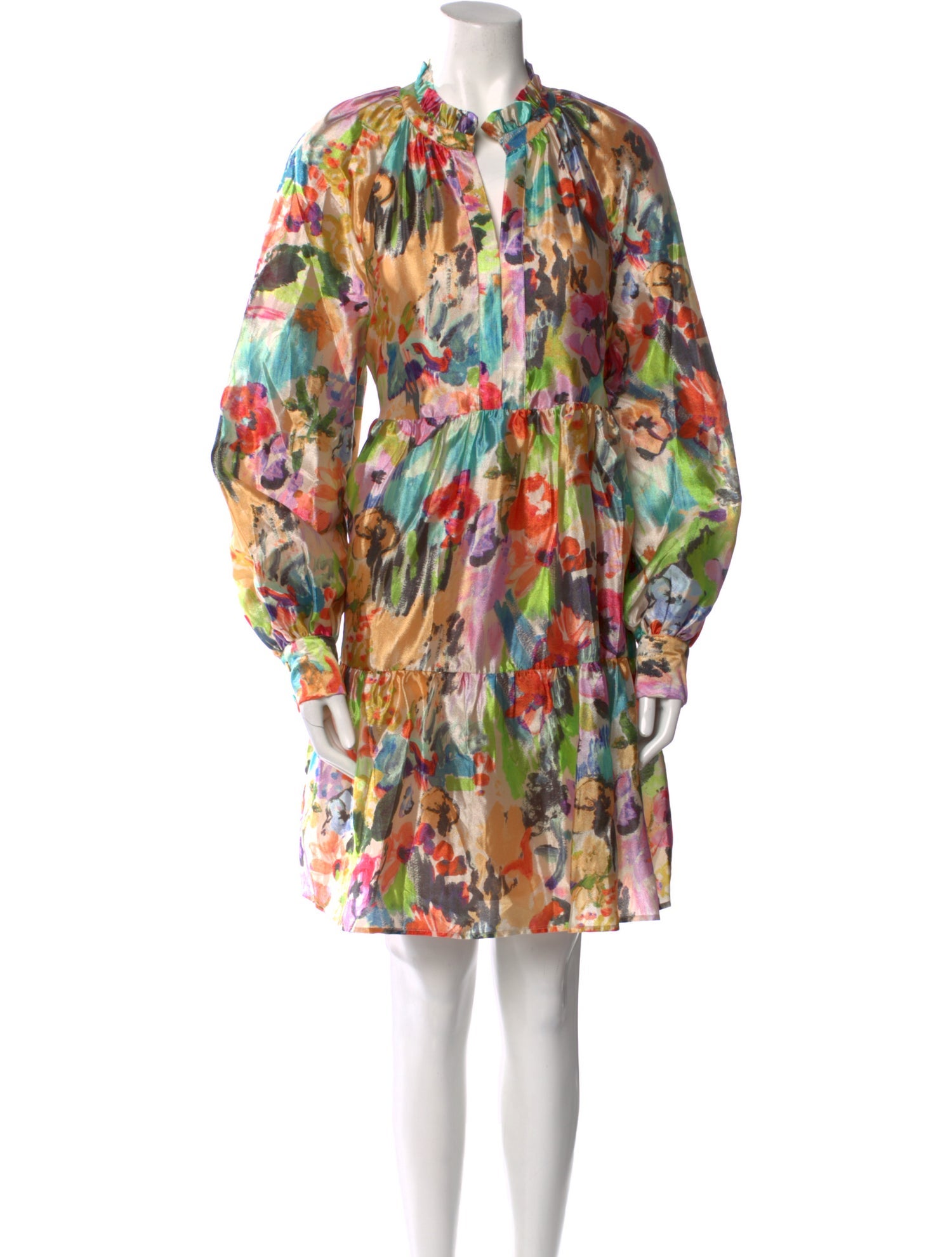 Stine Goya Printed Knee-Length Dress