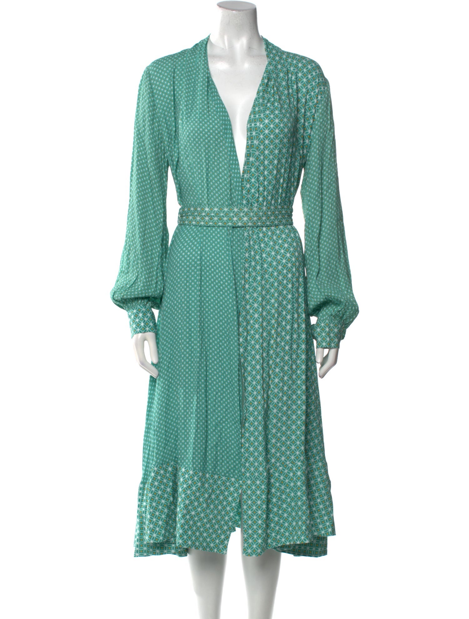 【STINE GOYA】 Stine Goya Polka Dot Print Midi Length Dress - Black Dresses