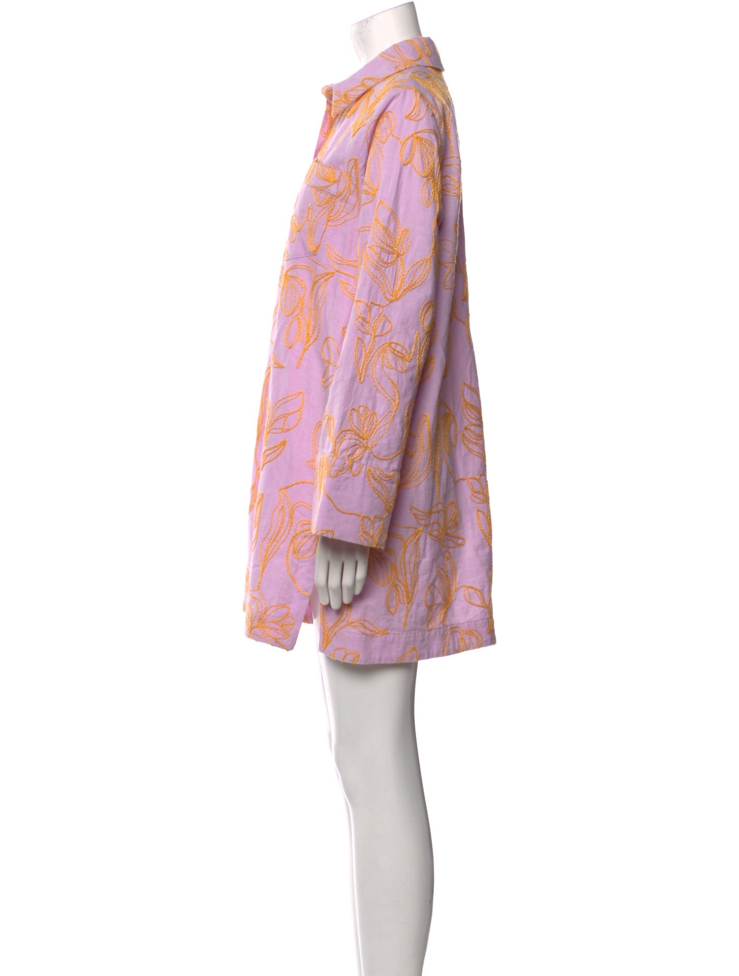 Stine Goya Floral Print Mini Dress