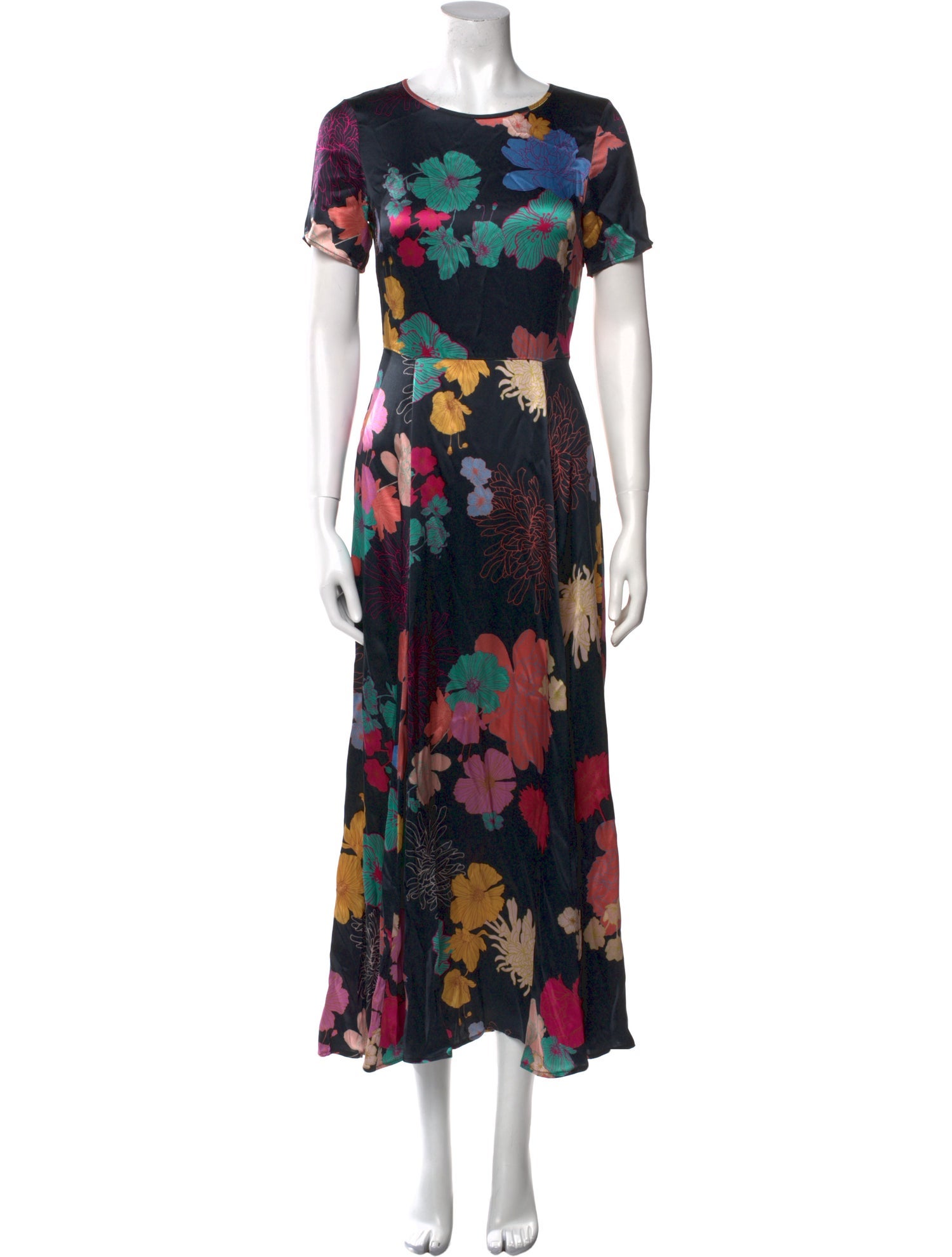Stine Goya Silk Long Dress
