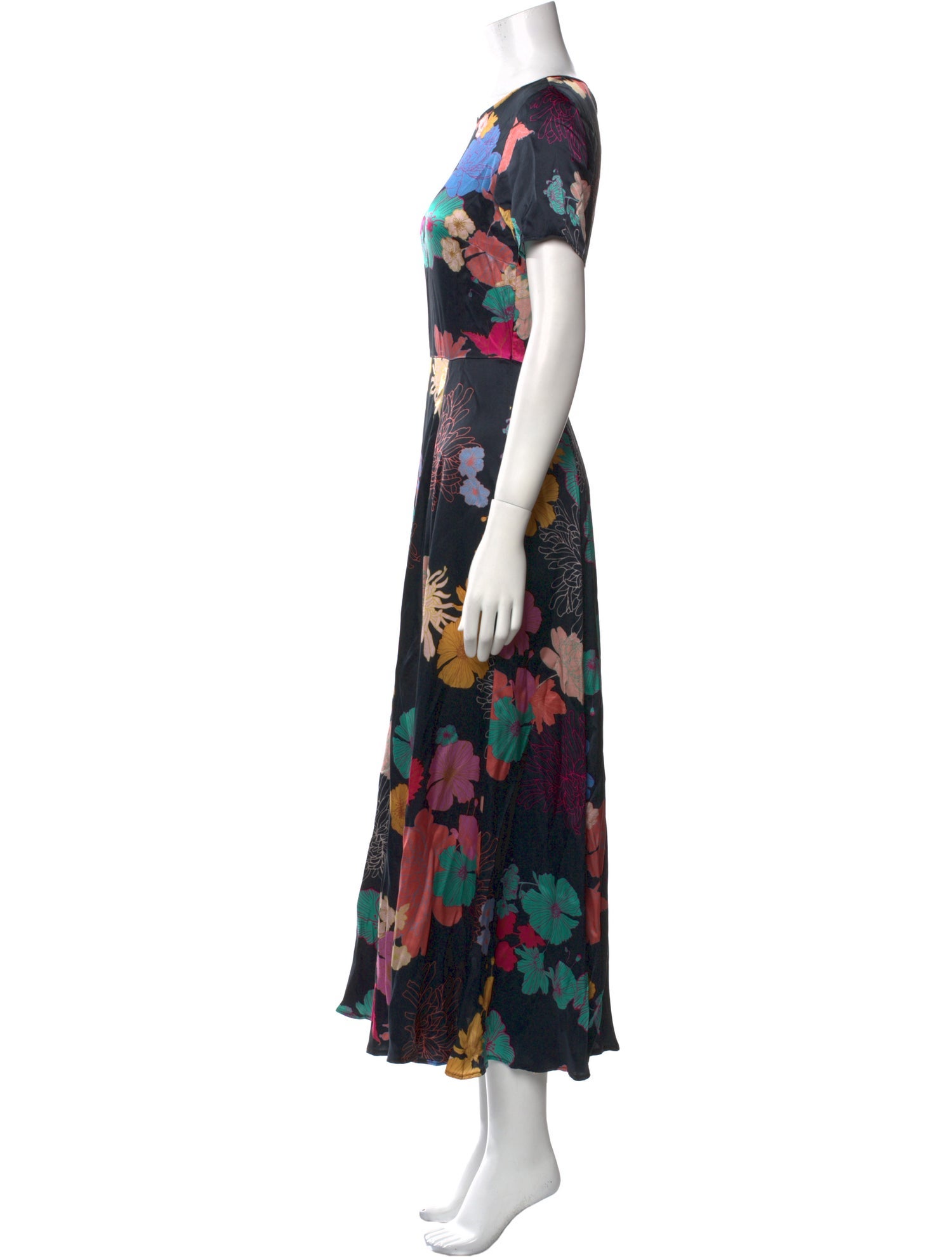 Stine Goya Silk Long Dress
