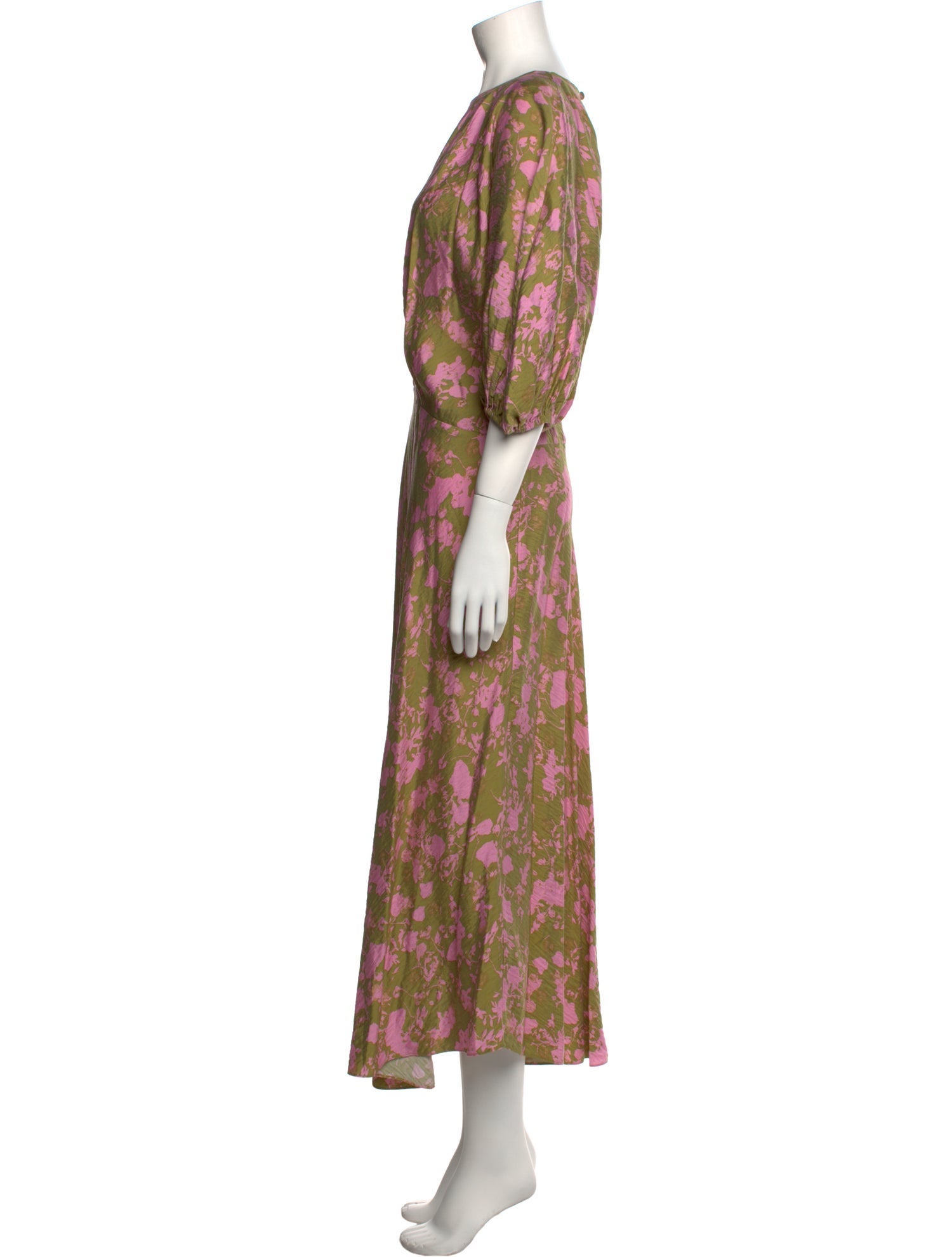 Stine Goya Floral Print Long Dress