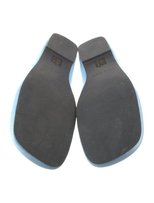 Stine Goya Satin Crystal Embellishments Ballet Flats