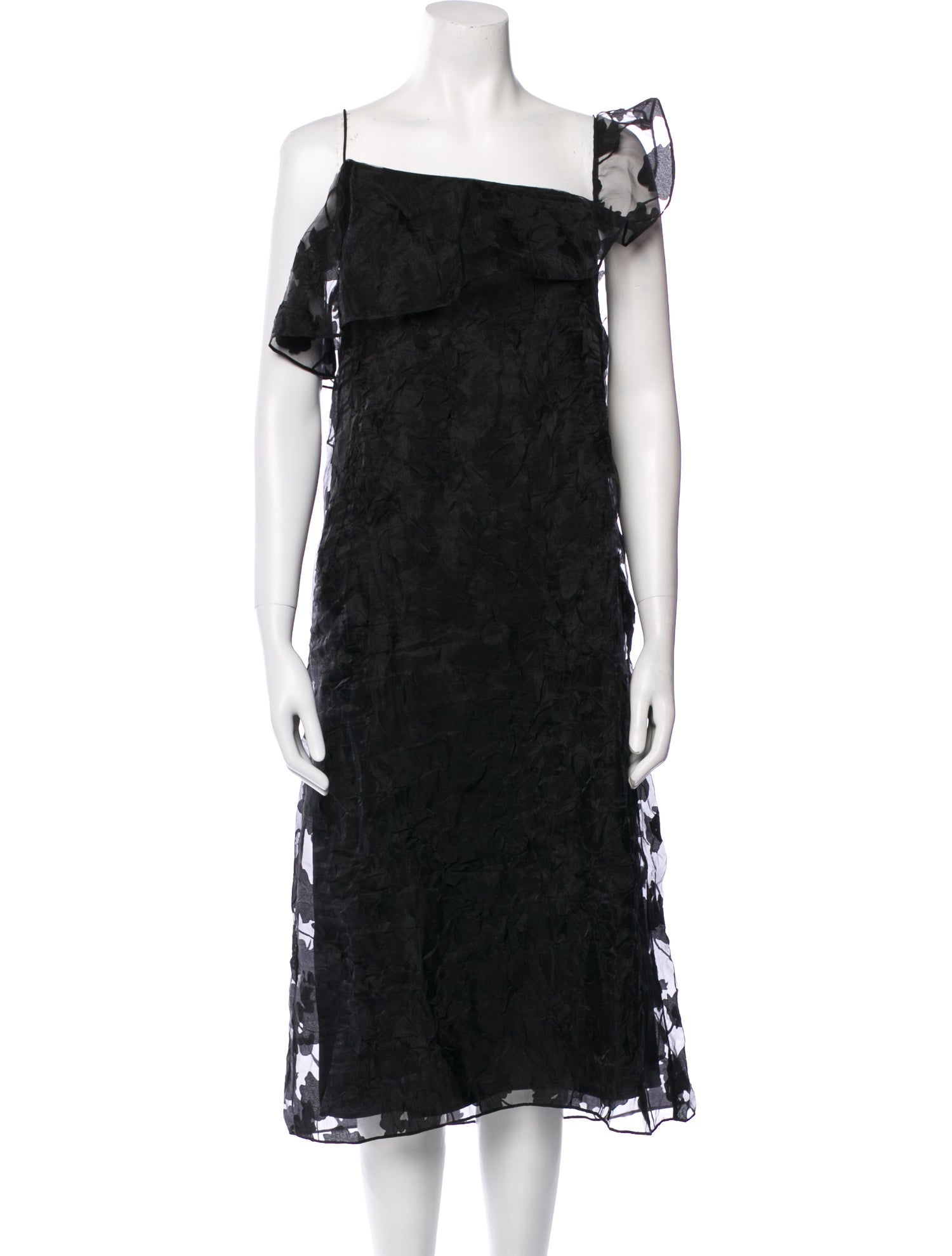 Stine Goya Square Neckline Midi Length Dress