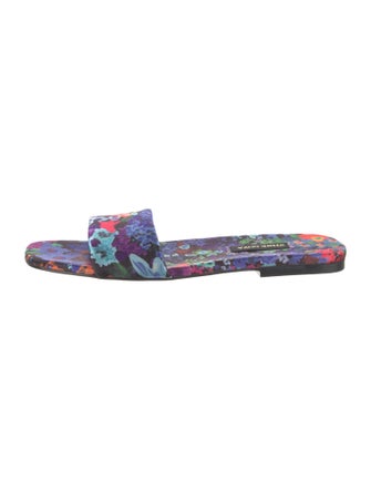 Stine Goya Floral Print Slides