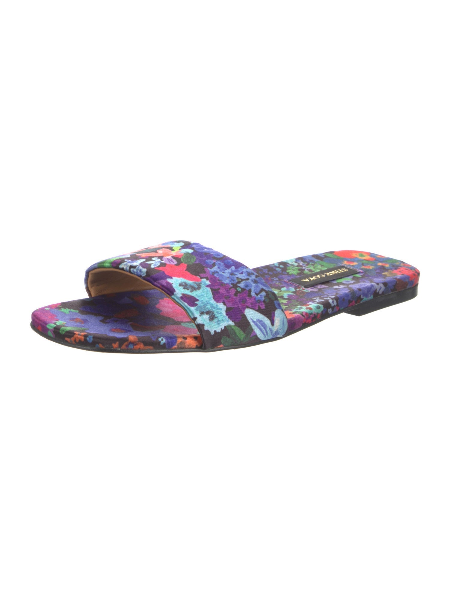 Stine Goya Floral Print Slides