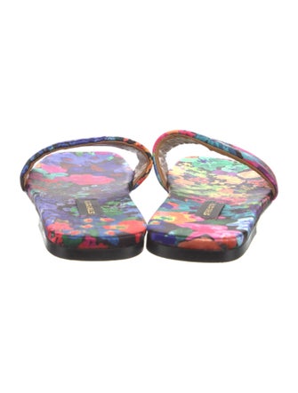 Stine Goya Floral Print Slides