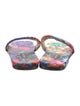 Stine Goya Floral Print Slides