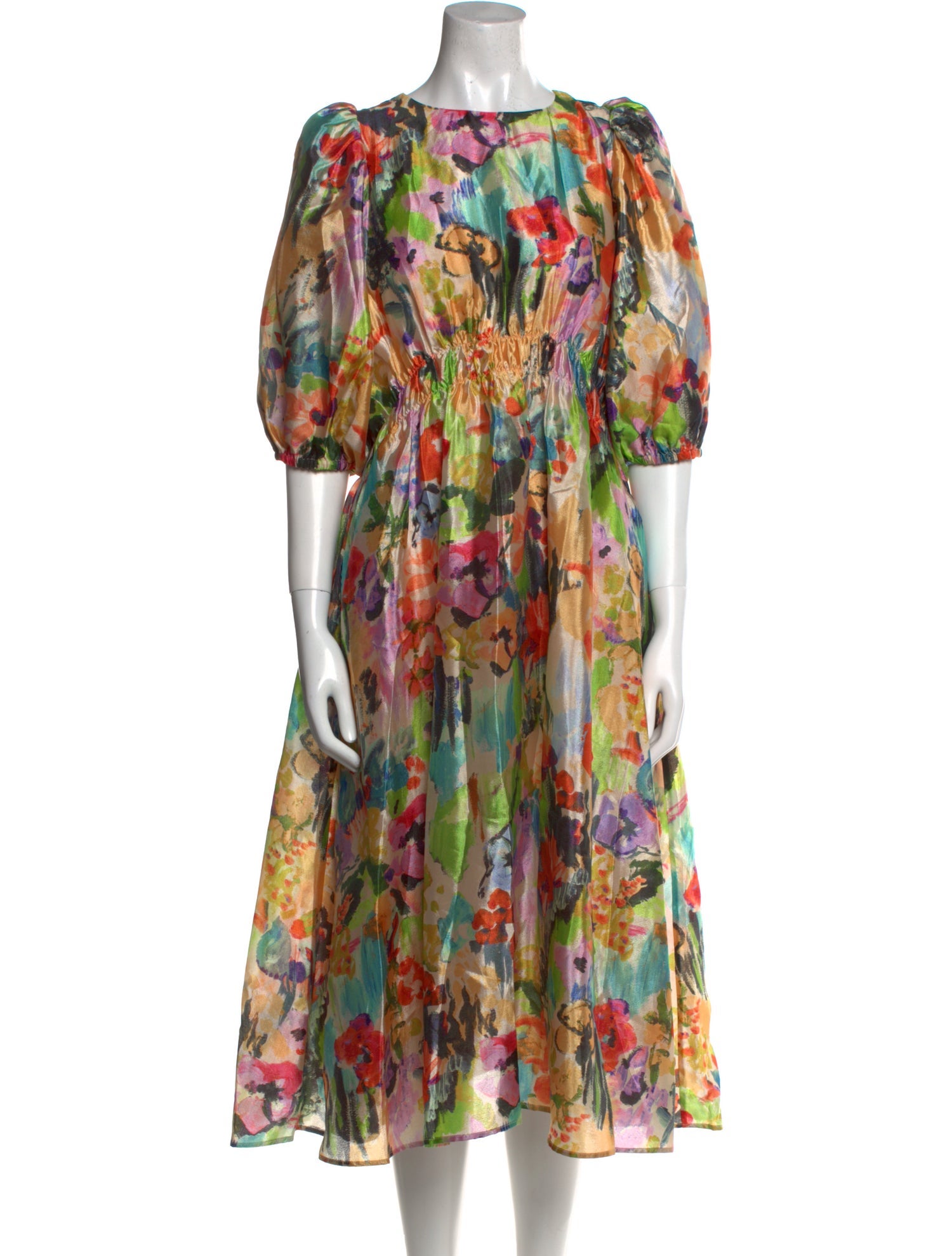 Stine Goya Printed Midi Length Dress w/ Tags