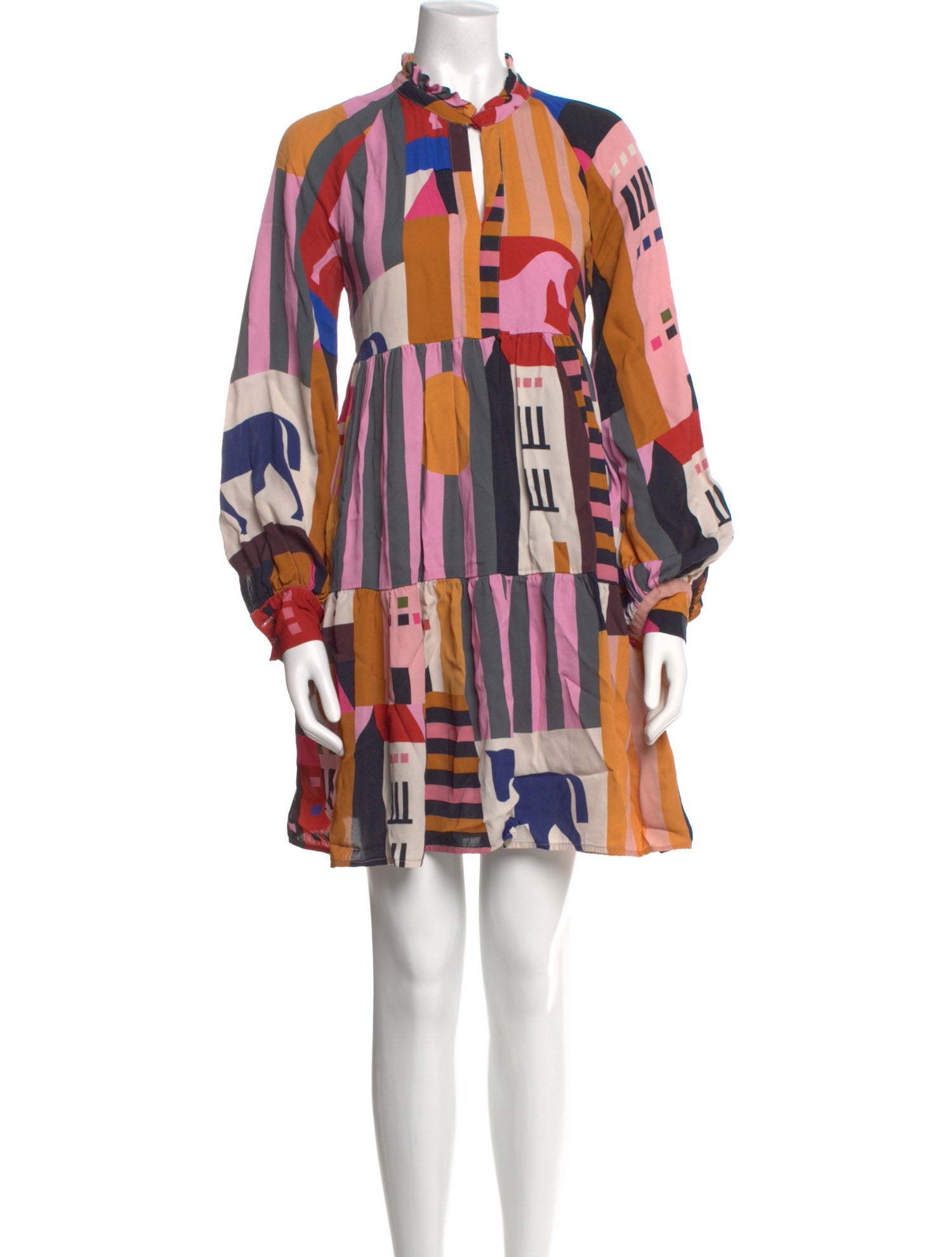 Stine Goya Printed Mini Dress