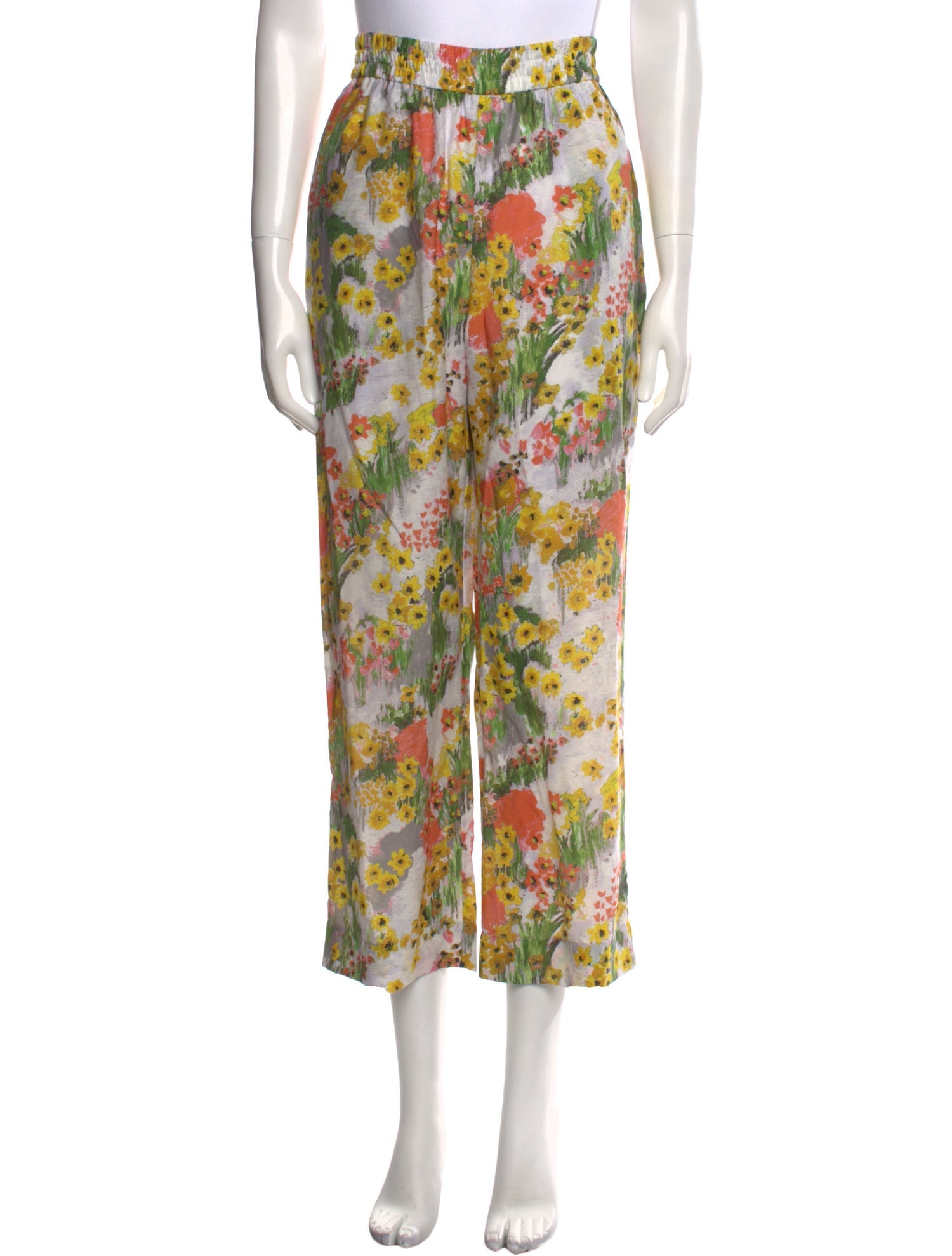 Stine Goya Printed Wide Leg Pants