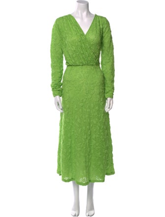 Stine Goya V-Neck Long Dress