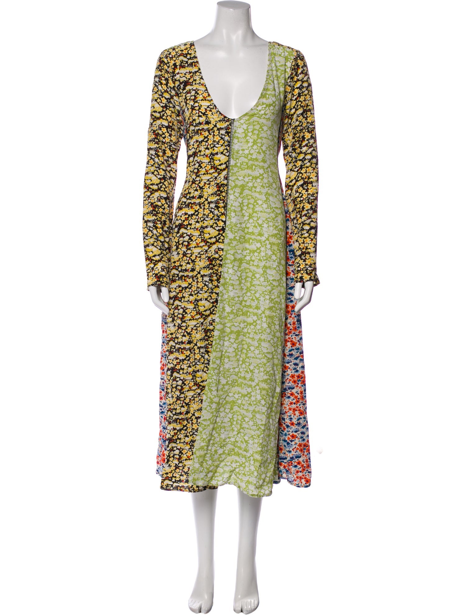 Stine Goya Silk Long Dress