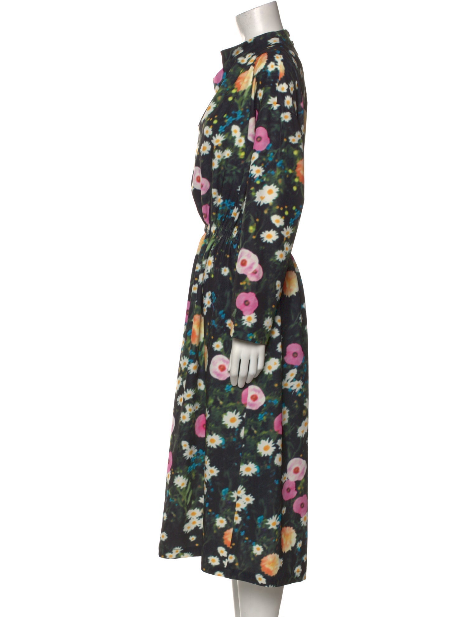Stine Goya Floral Print Long Dress