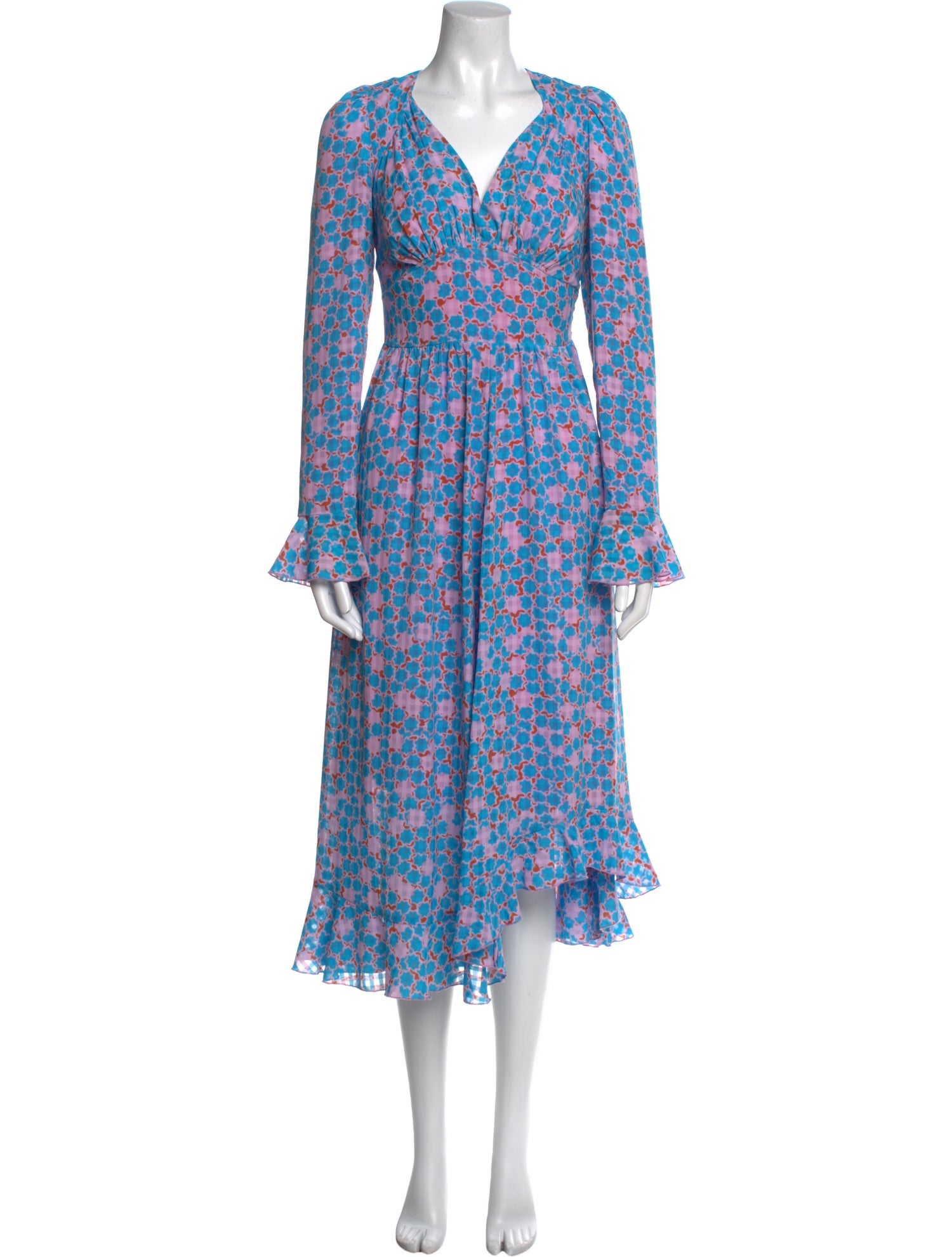 Stine Goya Floral Print Long Dress