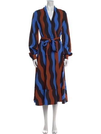 Stine Goya Printed Midi Length Dress