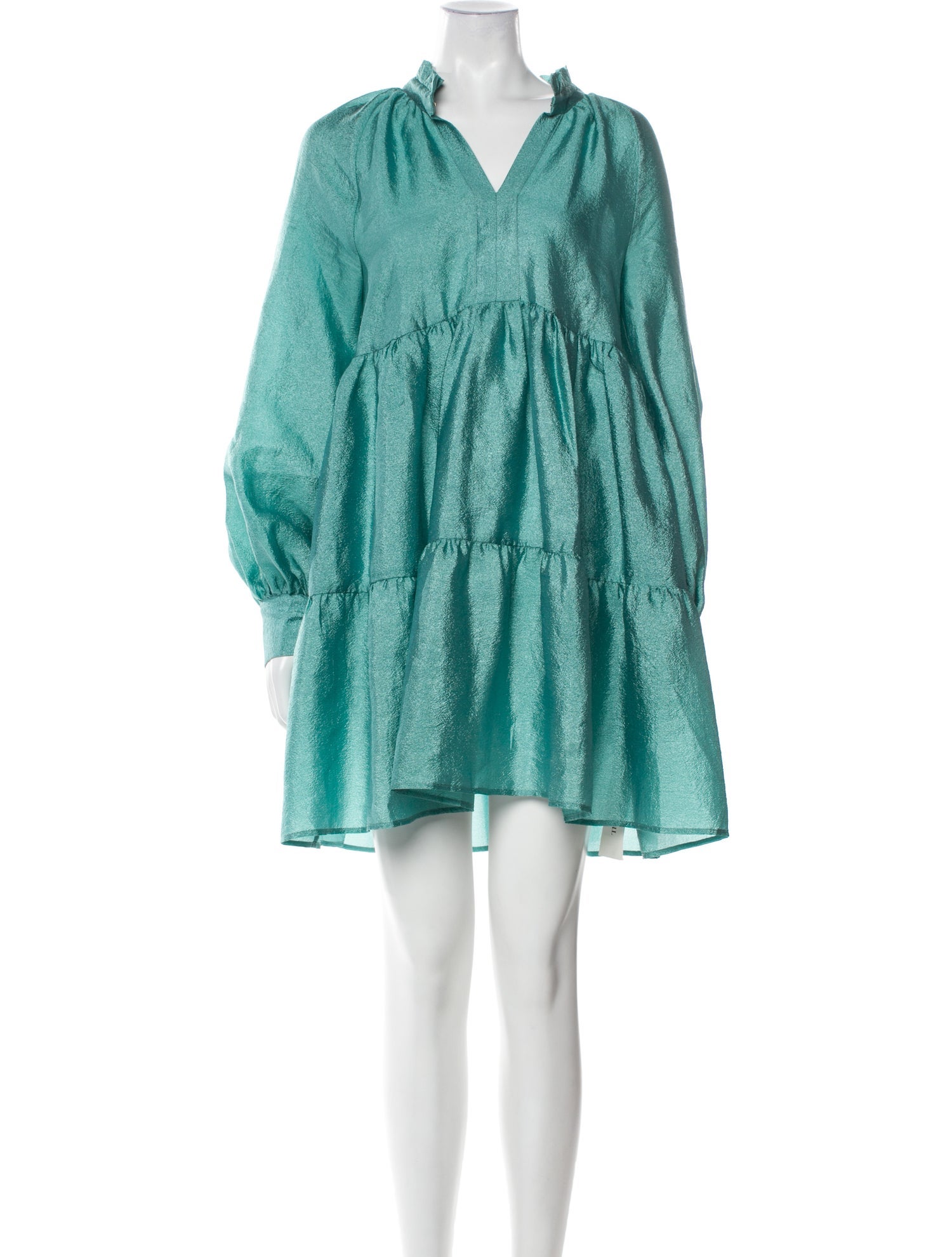 Stine Goya V-Neck Mini Dress