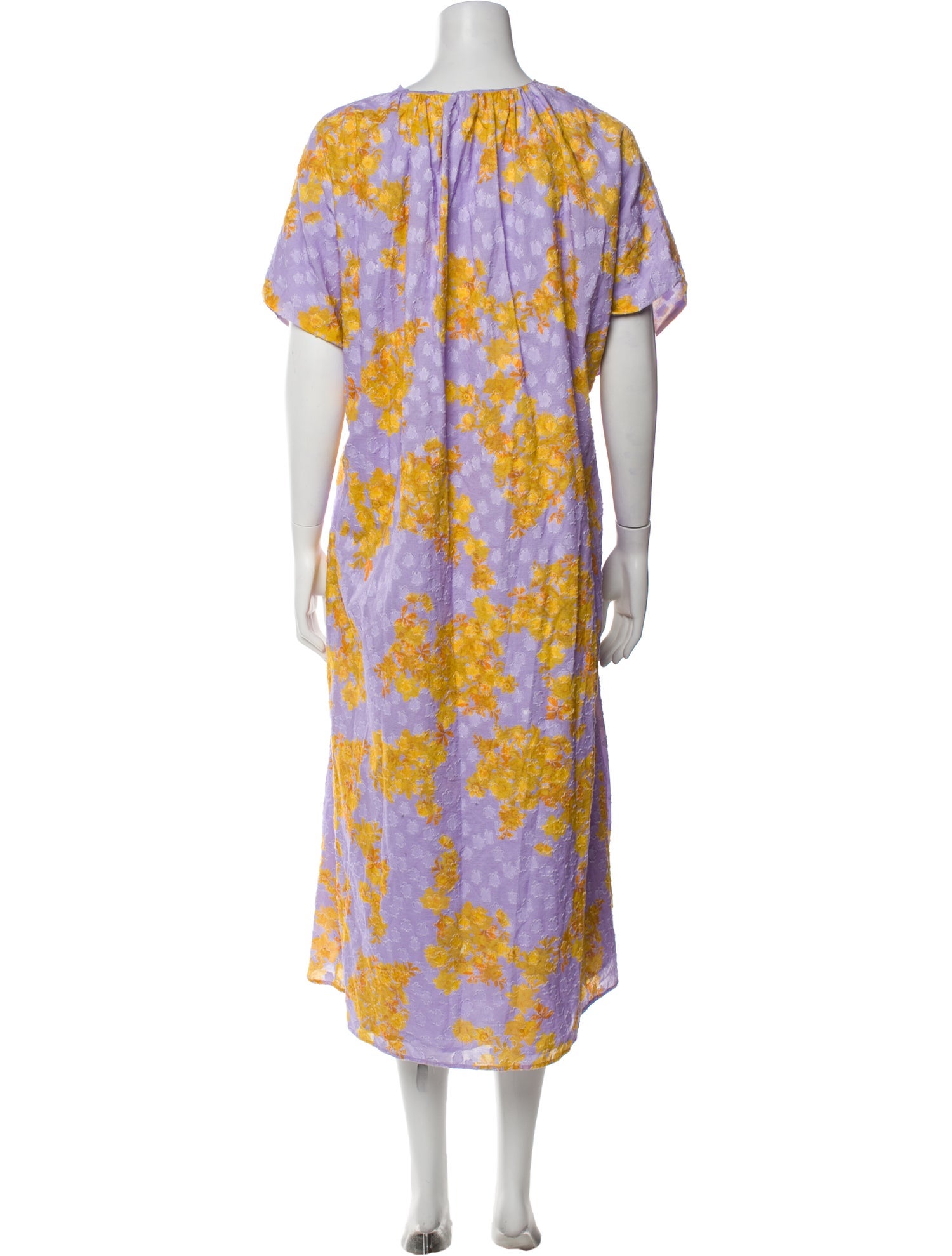 Stine Goya Floral Print Long Dress