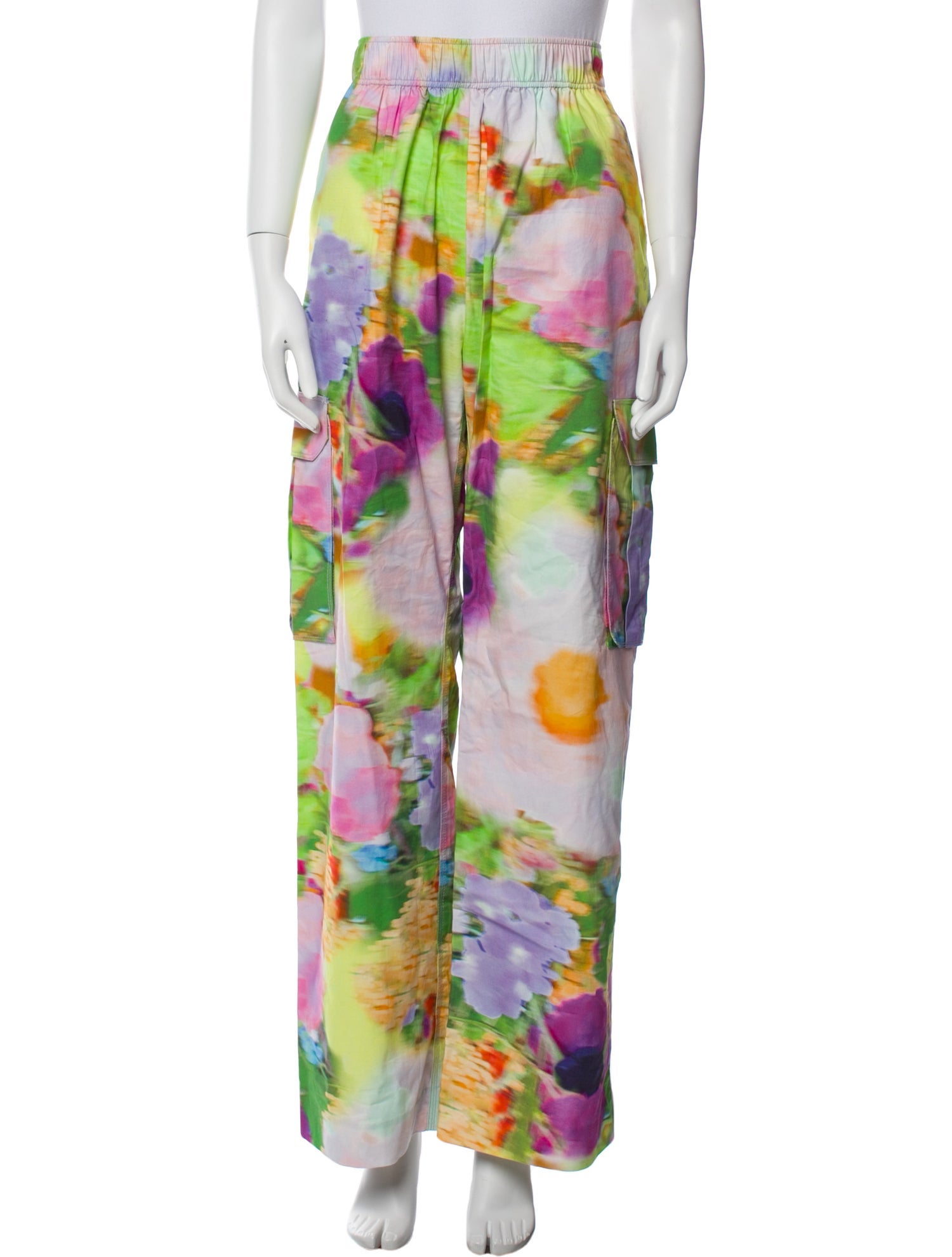 Stine Goya Printed Wide Leg Pants