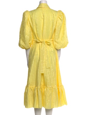 Stine Goya V-Neck Midi Length Dress