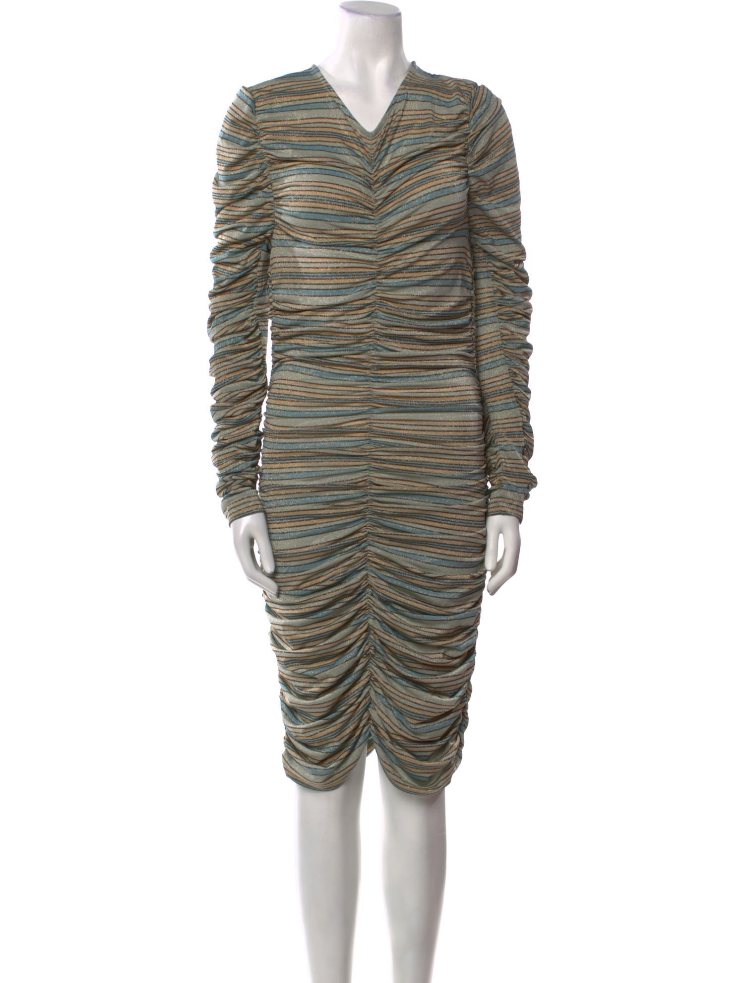 Stine Goya Striped Knee-Length Dress w/ Tags