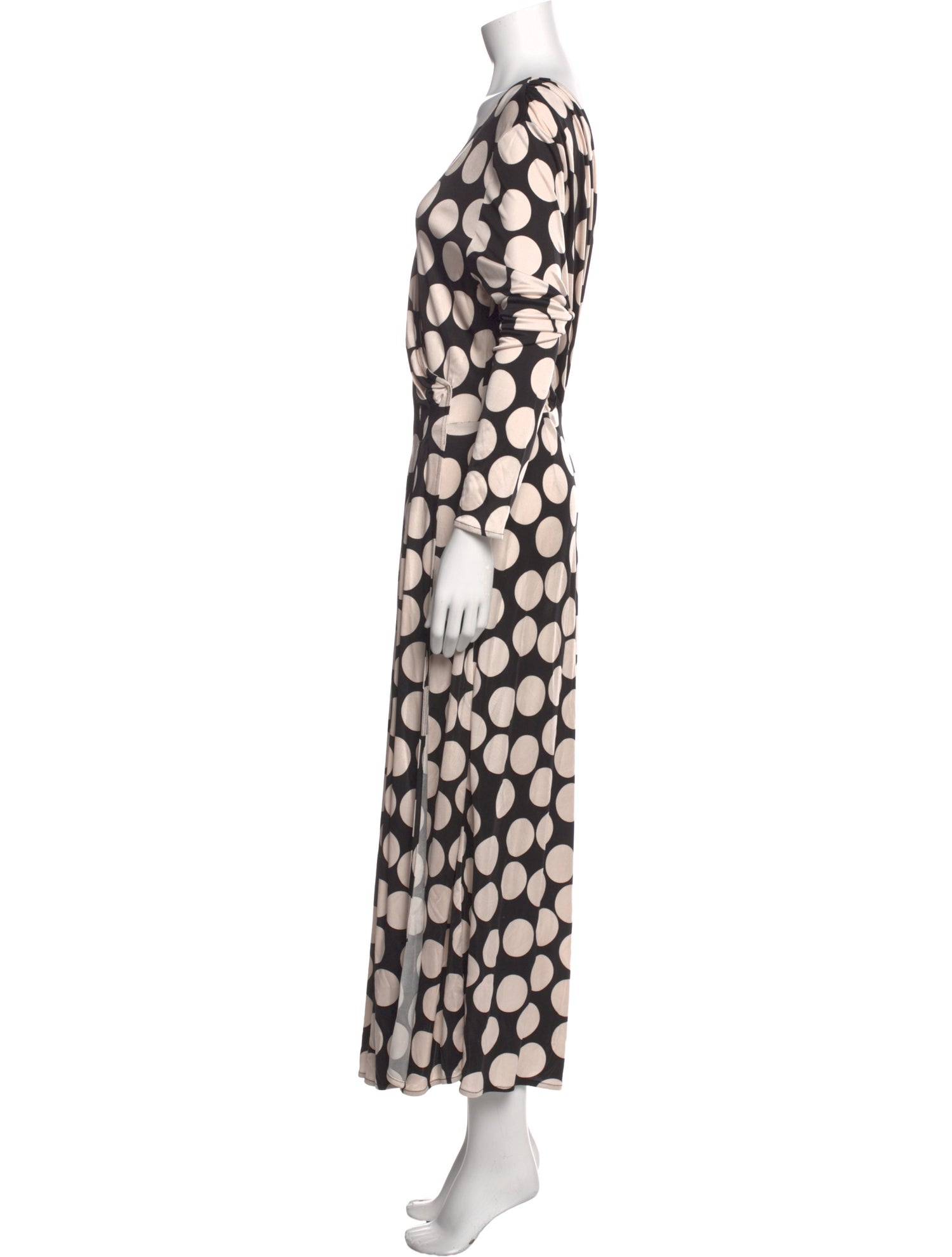 Stine Goya Polka Dot Print Long Dress