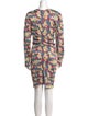 Stine Goya Printed Knee-Length Dress