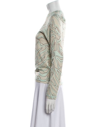 Stine Goya Printed Crew Neck Sweatshirt