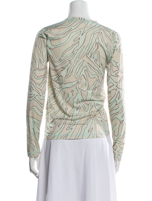 Stine Goya Printed Crew Neck Sweatshirt