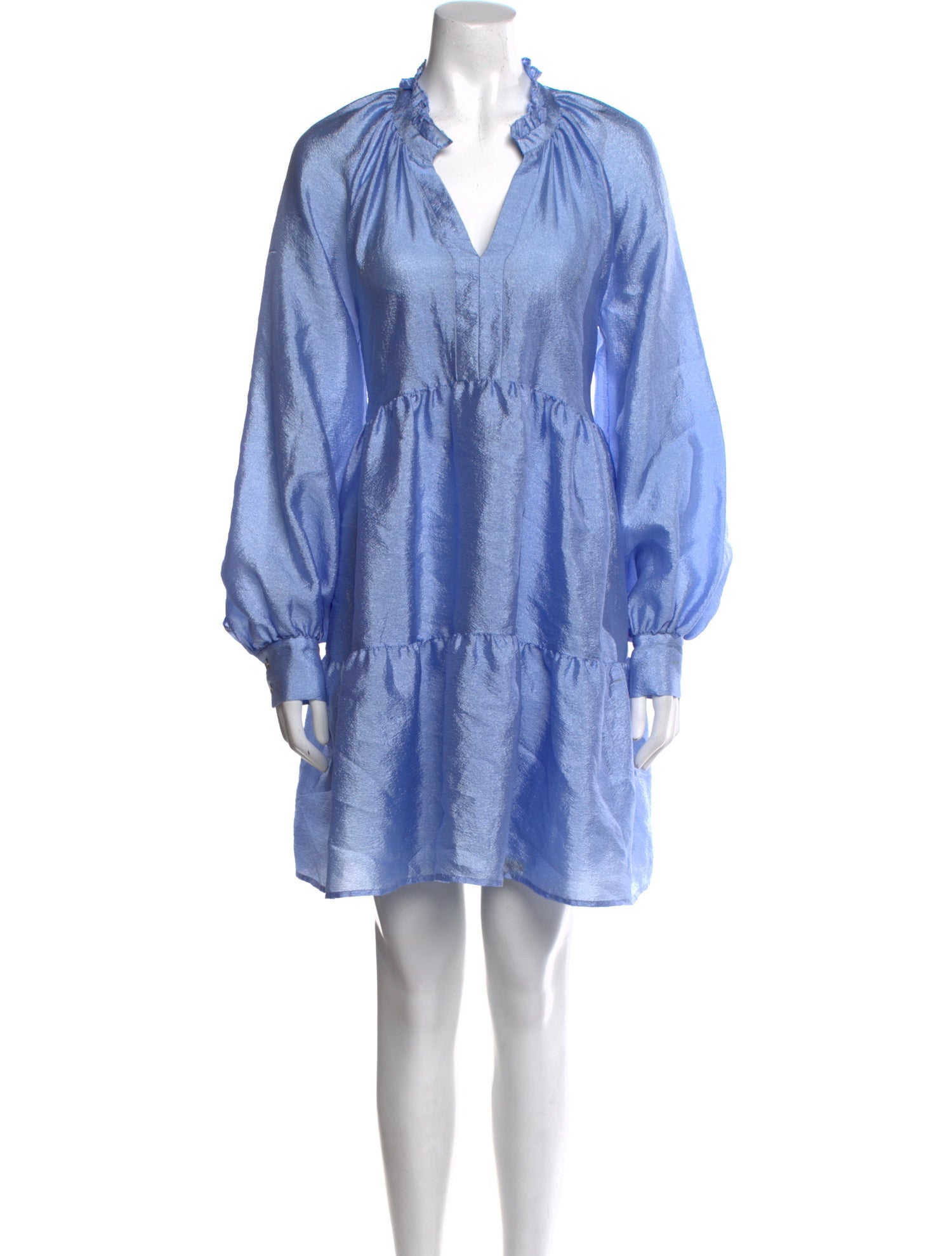 Stine Goya V-Neck Mini Dress