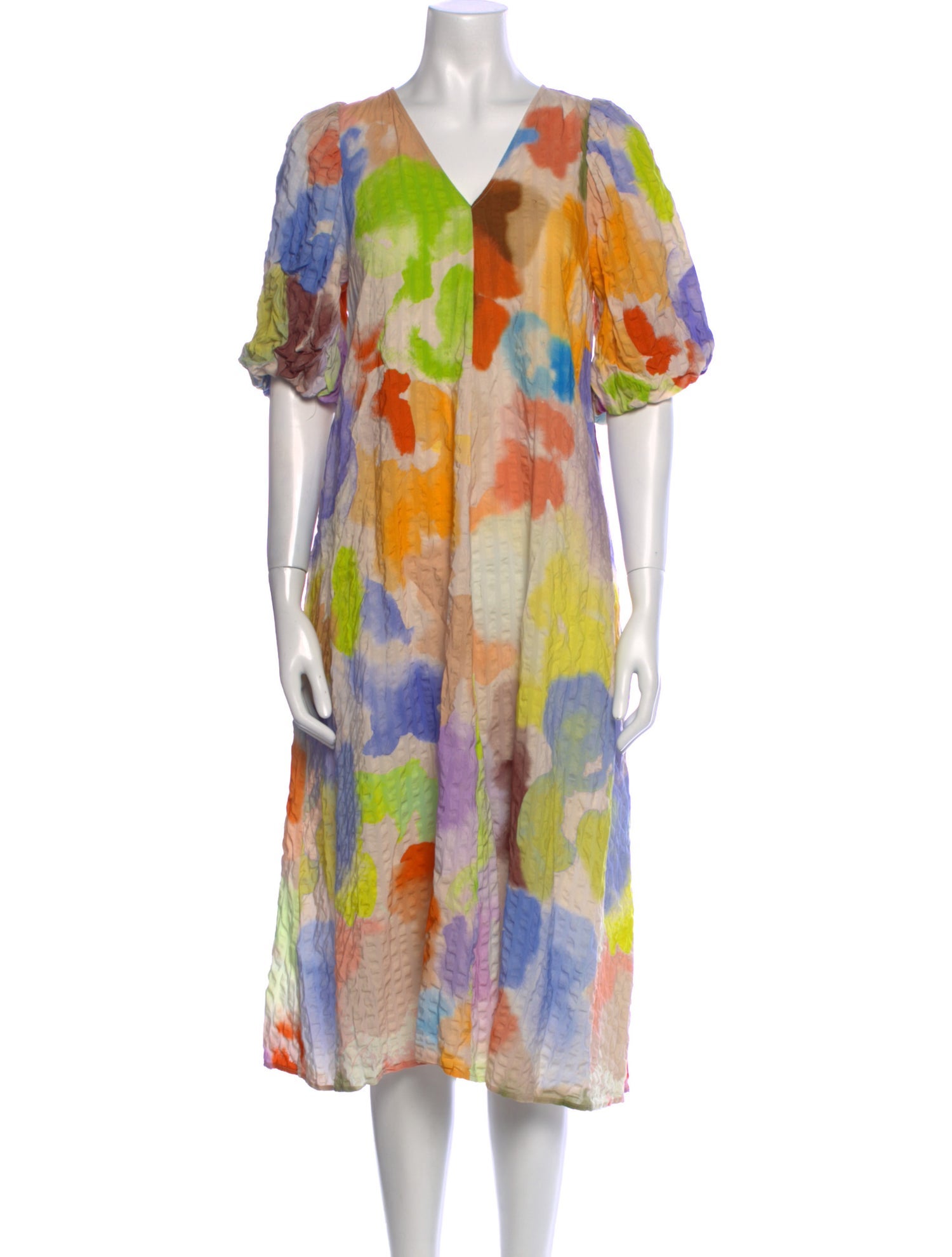 Stine Goya Printed Midi Length Dress