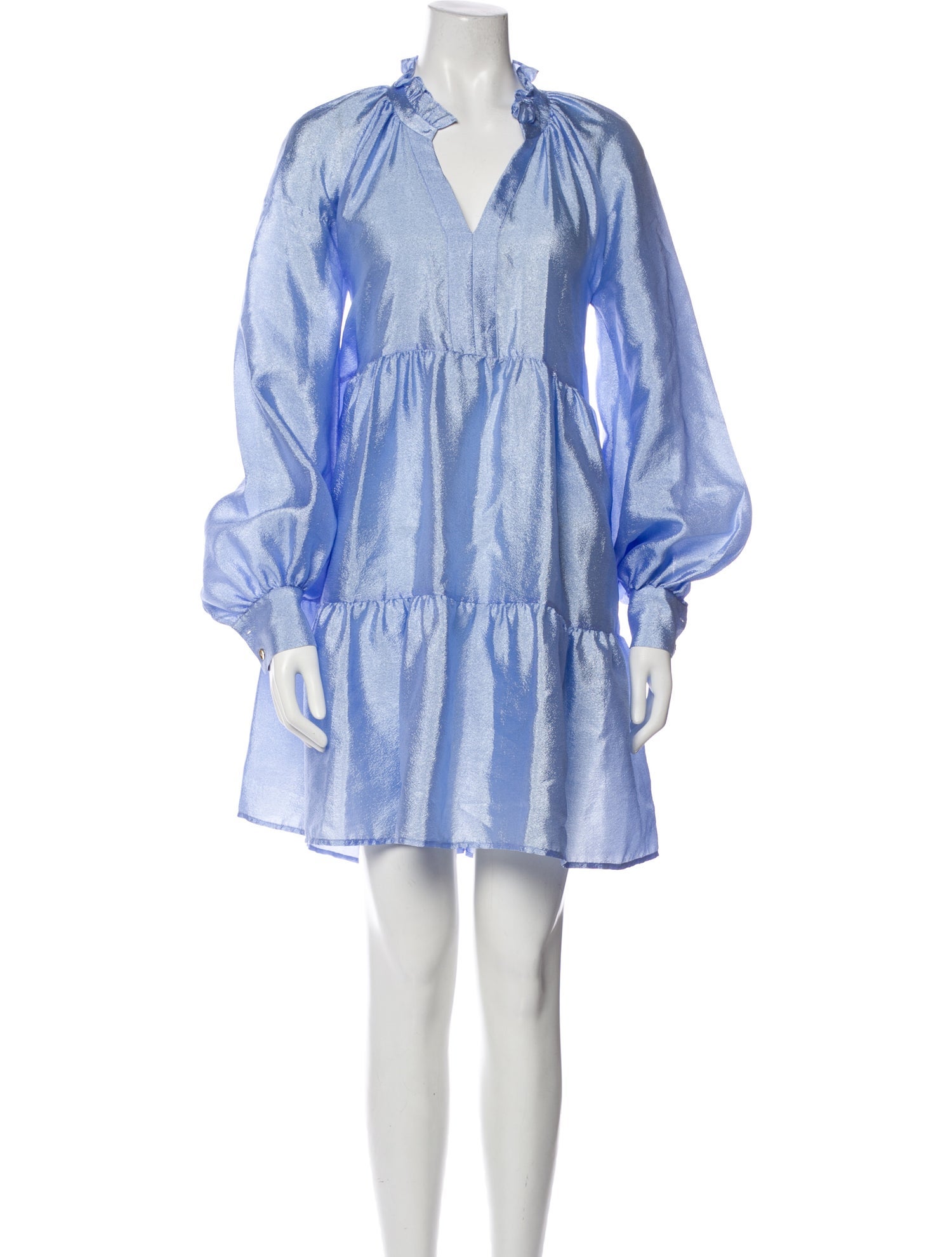 Stine Goya V-Neck Mini Dress