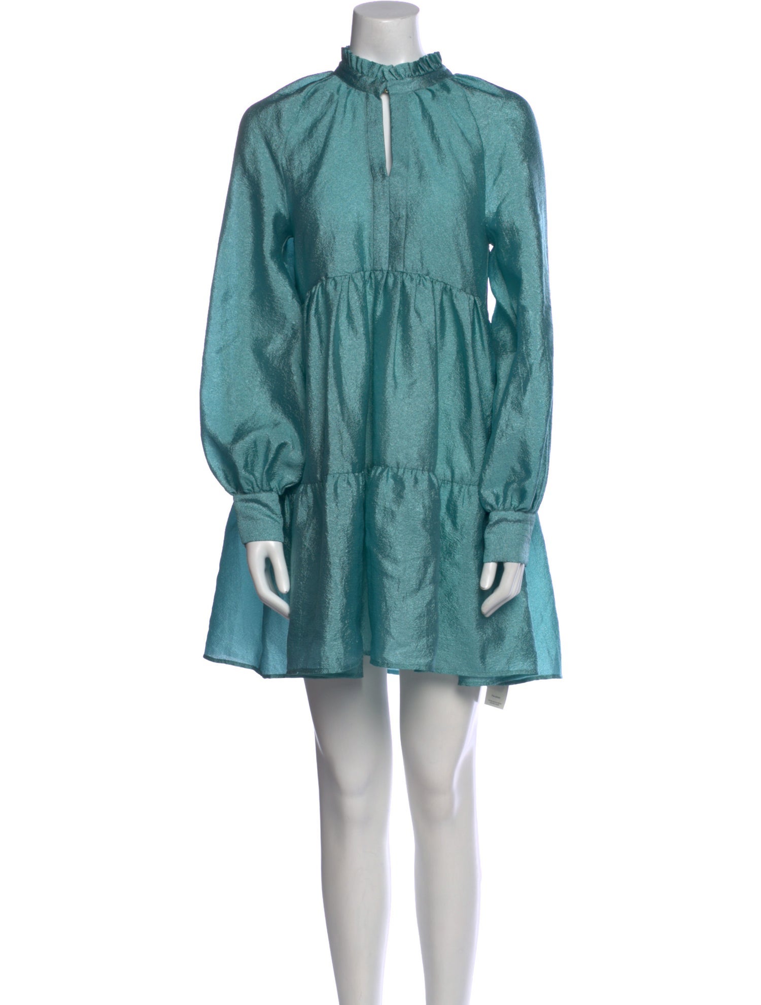 Stine Goya Mock Neck Mini Dress