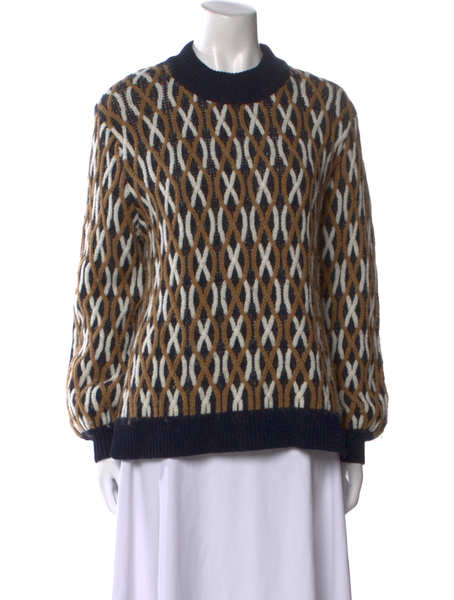 Stine Goya Wool Printed Sweater