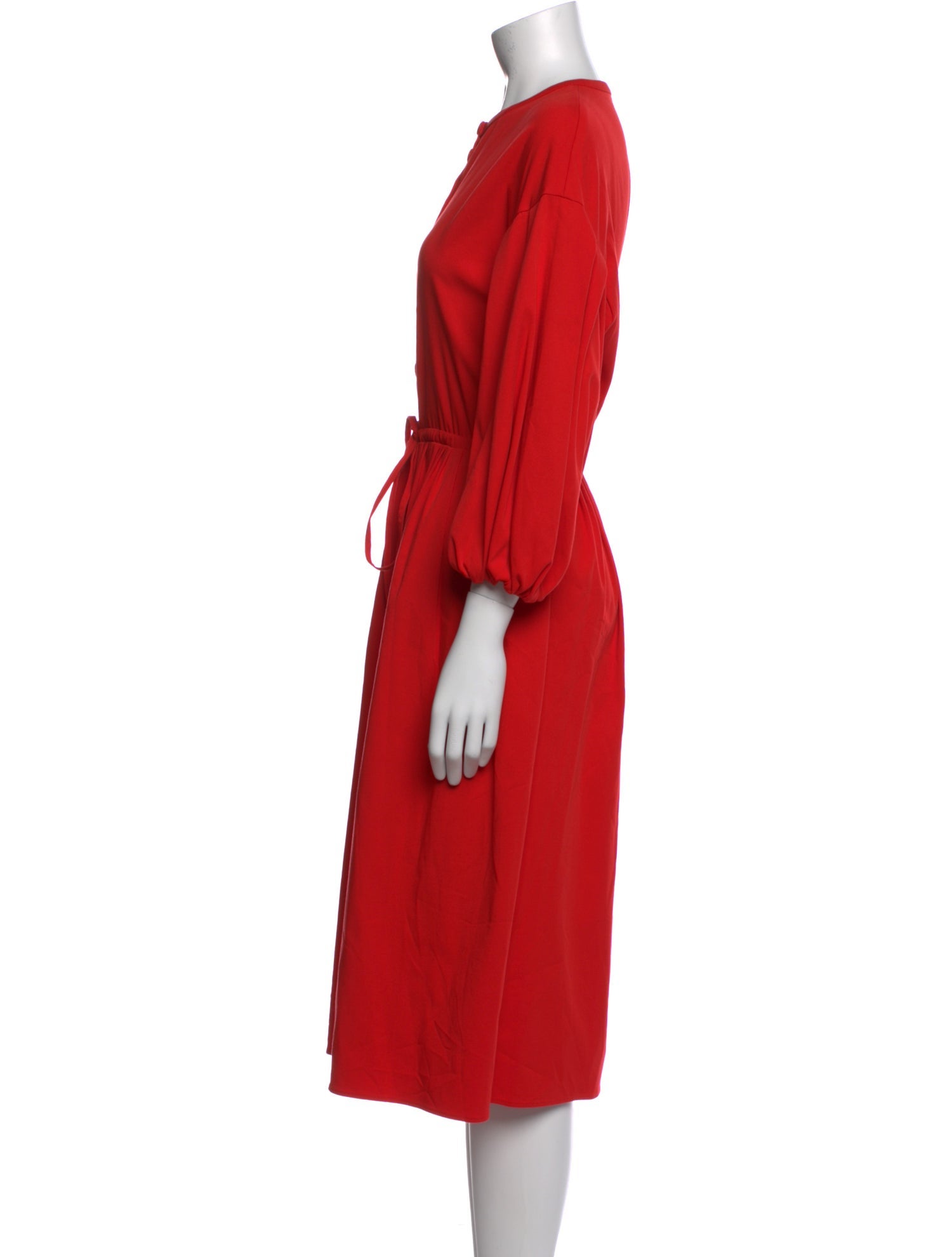 Stine Goya Crew Neck Midi Length Dress
