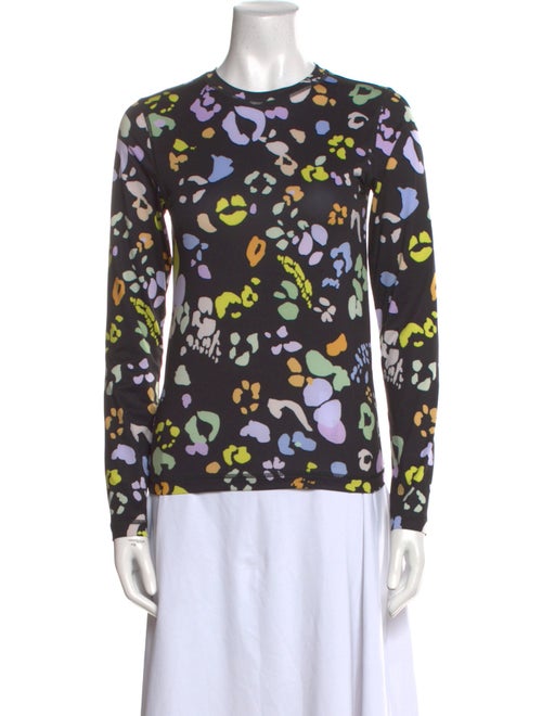 Stine Goya Floral Print Crew Neck Top