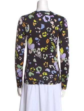Stine Goya Floral Print Crew Neck Top