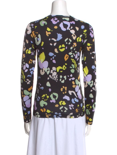 Stine Goya Floral Print Crew Neck Top