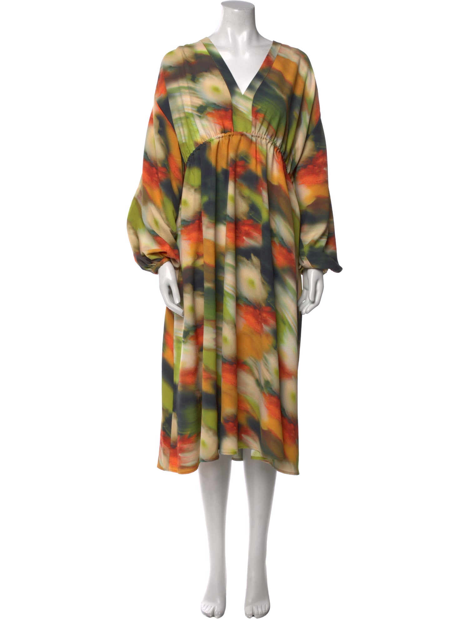 Stine Goya Printed Midi Length Dress w/ Tags