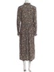 Stine Goya Floral Print Midi Length Dress