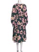 Stine Goya Floral Print Midi Length Dress