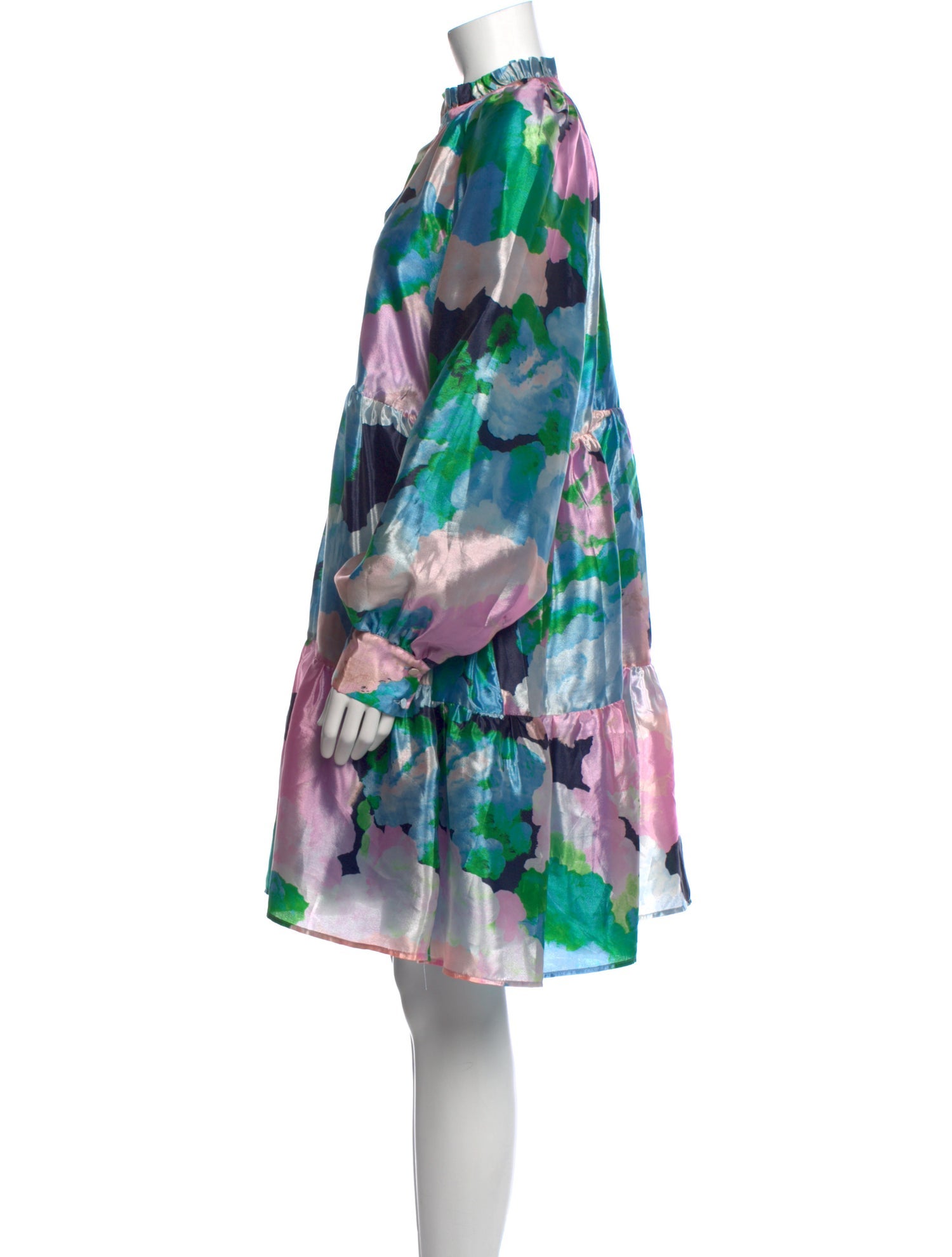 Stine Goya Printed Knee-Length Dress