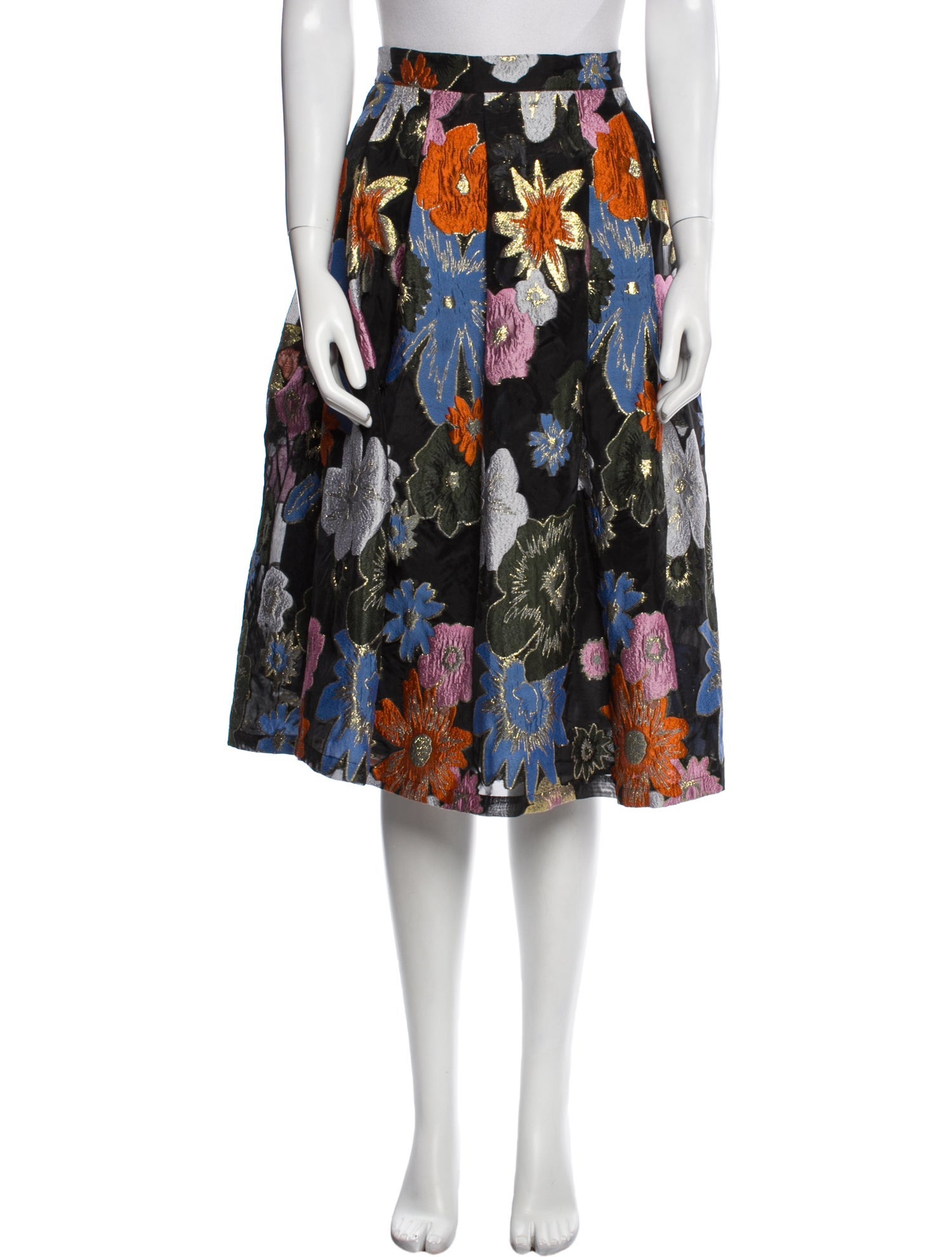 Stine Goya Printed Knee-Length Skirt