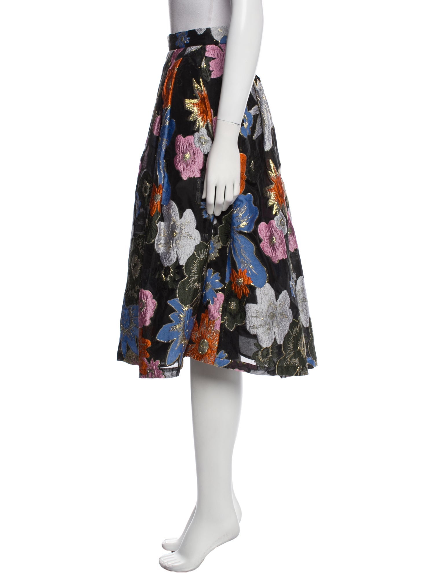 Stine Goya Printed Knee-Length Skirt